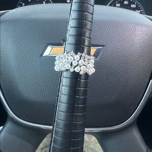 Ring With Pearl Size 6 Adjustable